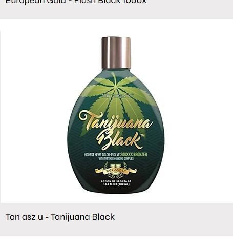 Tan asz u - Tanijuana Black